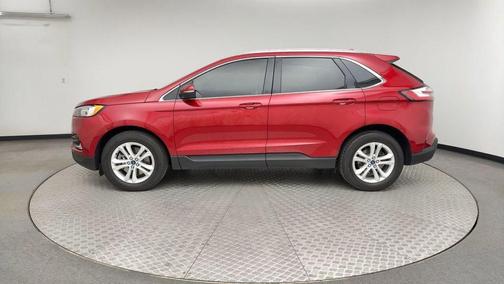 Rapid Red Metallic Tinted Clearcoat 2020 Ford Edge SEL