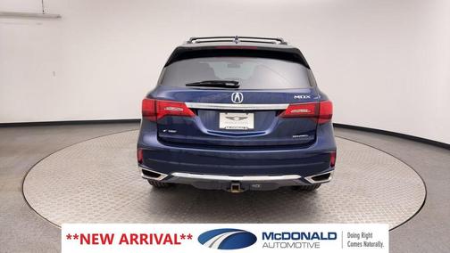Fathom Blue Pearl 2019 Acura MDX 3.5L w/Advance Package