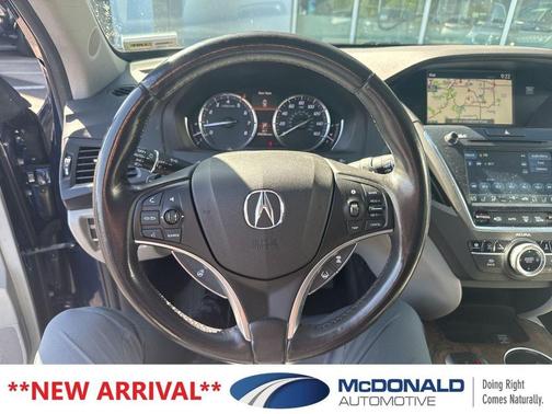 Fathom Blue Pearl 2019 Acura MDX 3.5L w/Advance Package