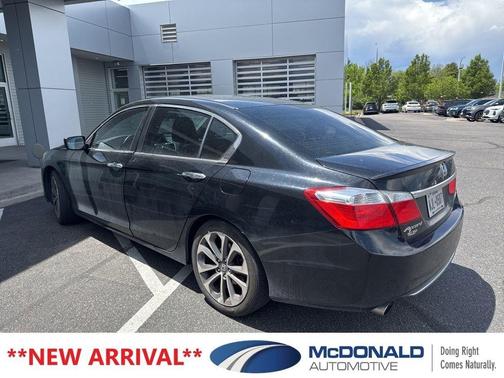 Black 2015 Honda Accord Sport