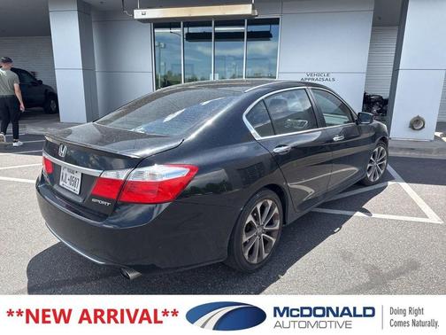 Black 2015 Honda Accord Sport
