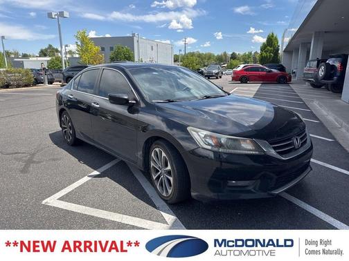 Black 2015 Honda Accord Sport