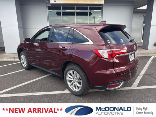 Basque Red Pearl II 2018 Acura RDX Technology Package