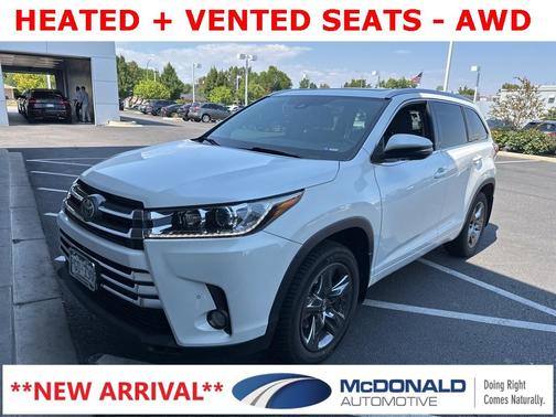 2018 Toyota Highlander Limited Platinum