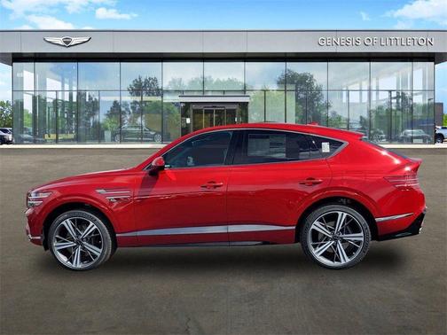 Red 2026 Genesis GV80 Coupe 3.5T e-SC