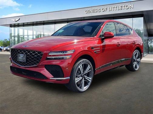 Red 2026 Genesis GV80 Coupe 3.5T e-SC