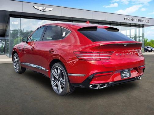 Red 2026 Genesis GV80 Coupe 3.5T e-SC