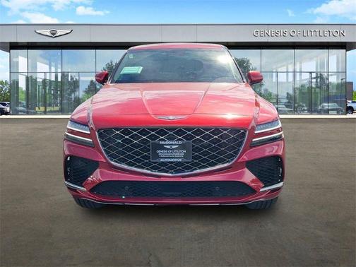 Red 2026 Genesis GV80 Coupe 3.5T e-SC