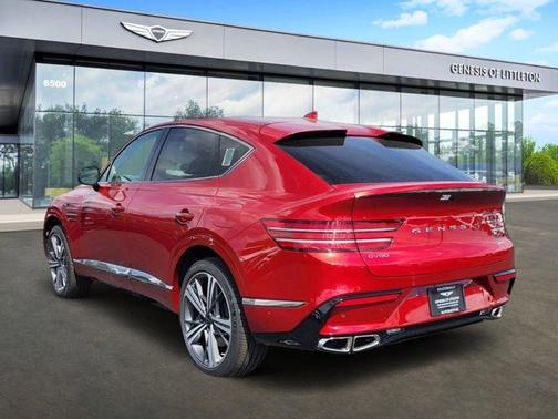 Red 2026 Genesis GV80 Coupe 3.5T e-SC