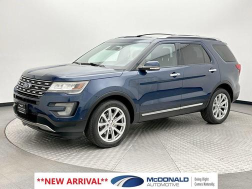 Blue Jeans Metallic 2017 Ford Explorer Limited