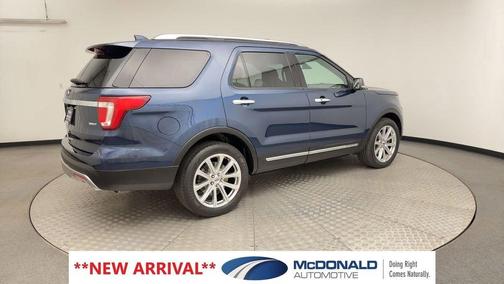 Blue Jeans Metallic 2017 Ford Explorer Limited