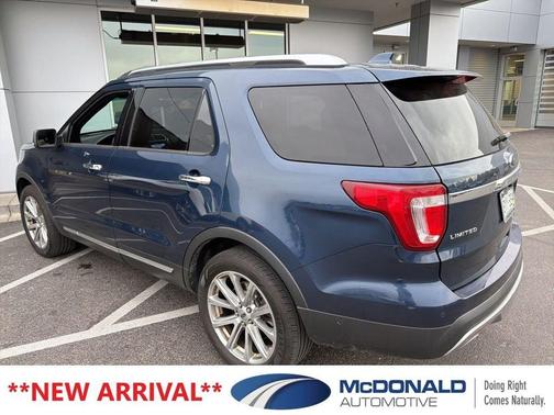 Blue Jeans Metallic 2017 Ford Explorer Limited