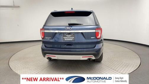 Blue Jeans Metallic 2017 Ford Explorer Limited