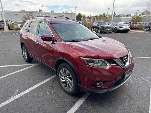 Cayenne Red 2015 Nissan Rogue SL