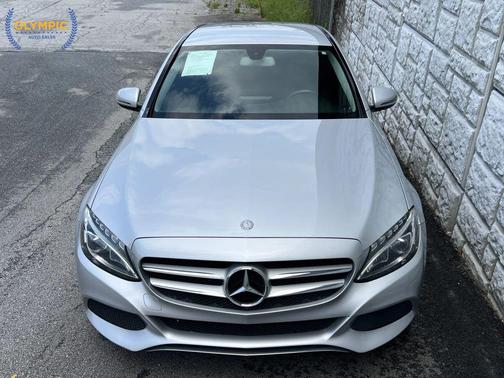 Silver 2016 Mercedes-Benz C-Class C 300 Sedan 4D