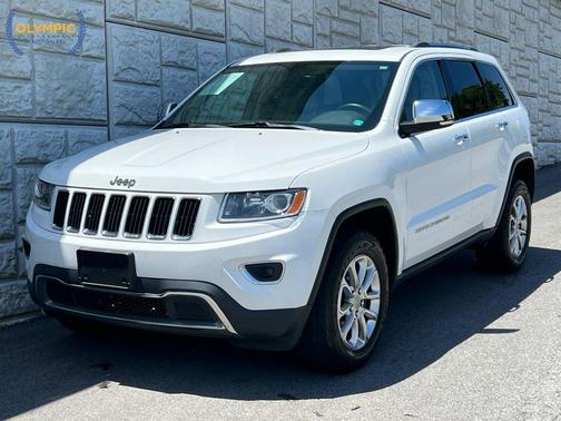 Bright White Clearcoat 2014 Jeep Grand Cherokee Limited