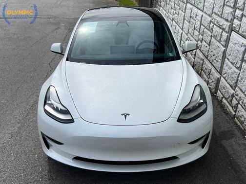 Pearl White Multi-Coat 2020 Tesla Model 3 Standard Range Plus