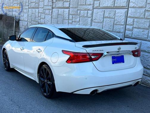 Pearl White 2016 Nissan Maxima 3.5 SR