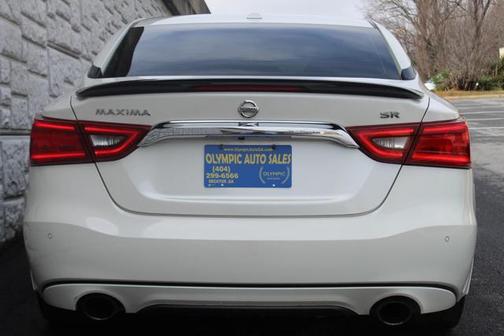 Pearl White 2016 Nissan Maxima 3.5 SR