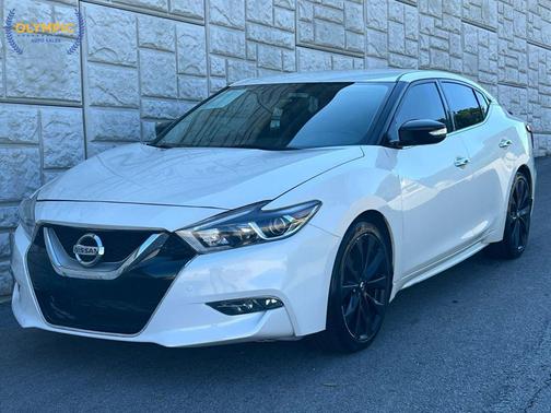 Pearl White 2016 Nissan Maxima 3.5 SR