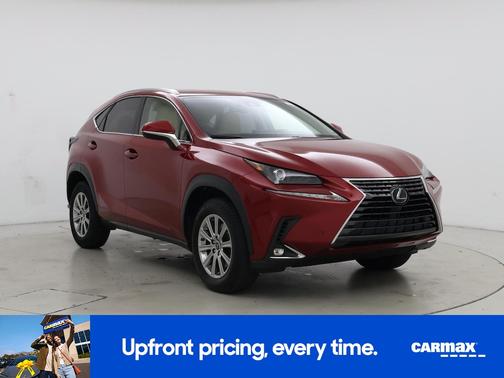 Red 2020 Lexus NX 300