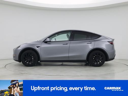 Silver 2025 Tesla Model Y Long Range