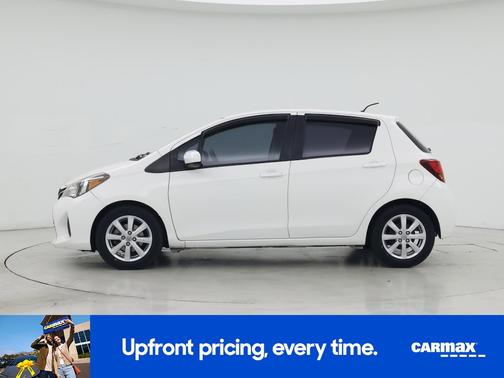 White 2016 Toyota Yaris LE