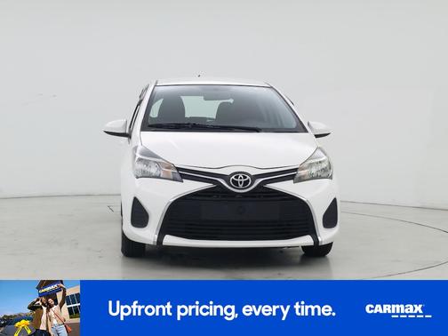 White 2016 Toyota Yaris LE