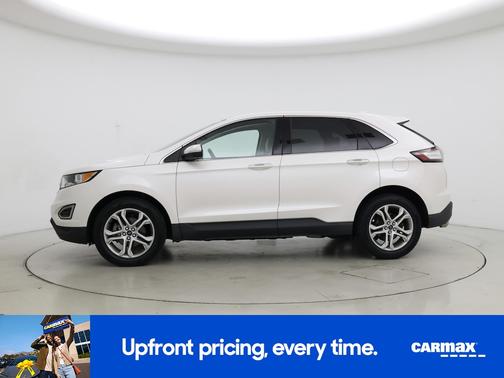 White 2016 Ford Edge Titanium