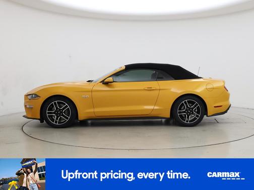 Orange 2022 Ford Mustang GT Premium