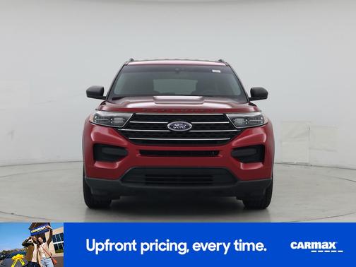 Red 2021 Ford Explorer XLT
