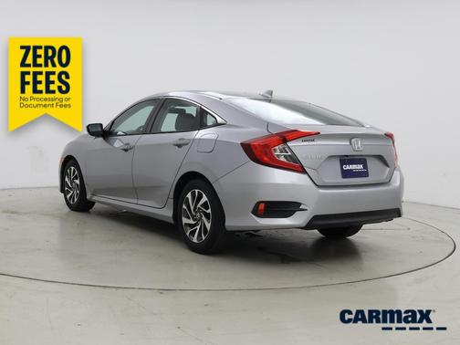 Silver 2017 Honda Civic EX