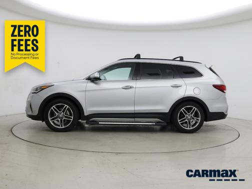 Silver 2017 Hyundai SANTA FE Limited Ultimate