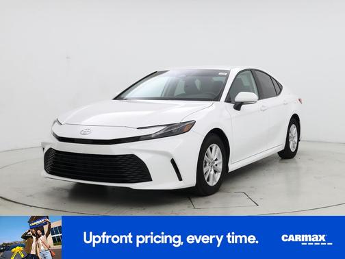 White 2025 Toyota Camry LE