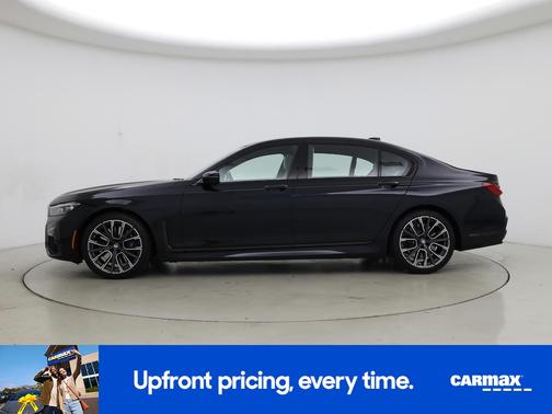 Blue 2021 BMW 750 I xDrive