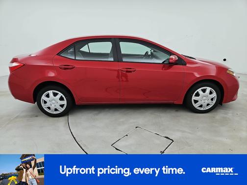 Red 2016 Toyota Corolla LE