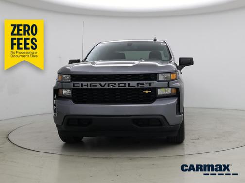 Gray 2020 Chevrolet Silverado 1500 Custom