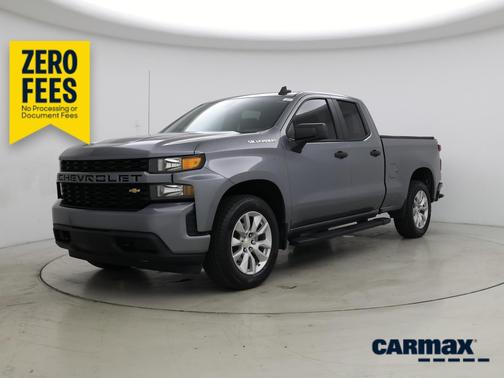 Gray 2020 Chevrolet Silverado 1500 Custom