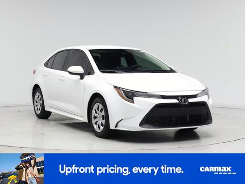 White 2021 Toyota Corolla LE