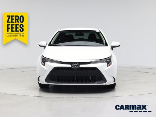 White 2021 Toyota Corolla LE