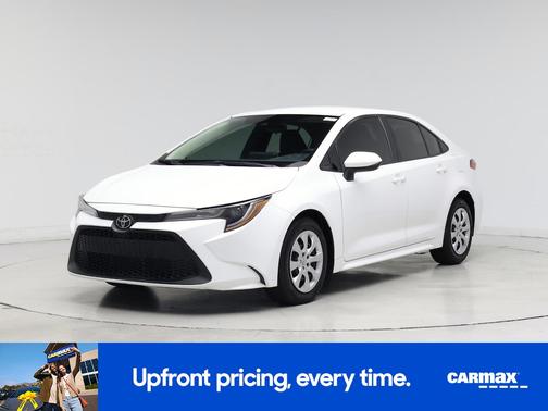 White 2021 Toyota Corolla LE