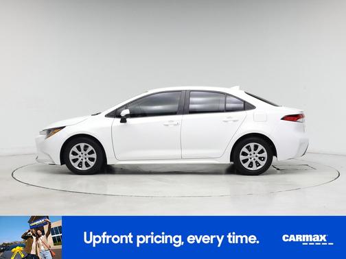 White 2021 Toyota Corolla LE