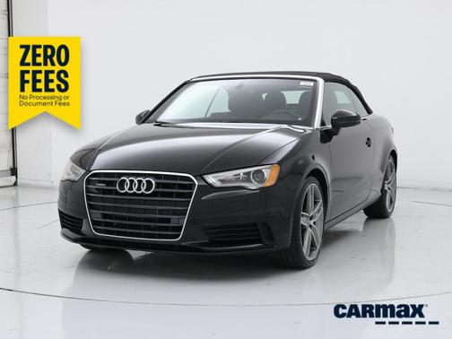 Black 2015 Audi A3 Premium Plus