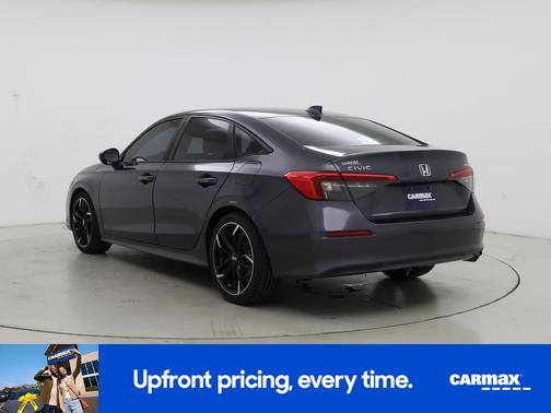 Gray 2022 Honda Civic Sport