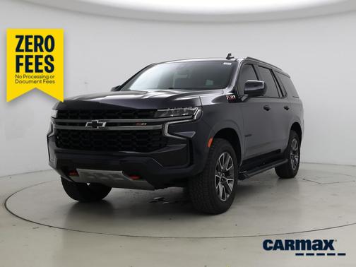 Blue 2022 Chevrolet Tahoe Z71