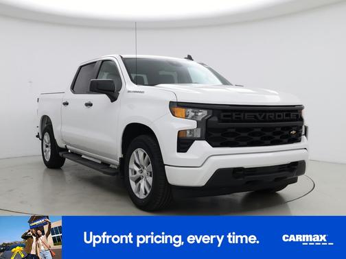 White 2022 Chevrolet Silverado 1500 Custom