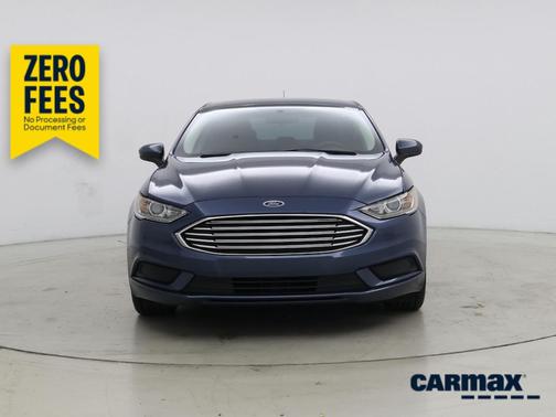 Blue 2018 Ford Fusion SE