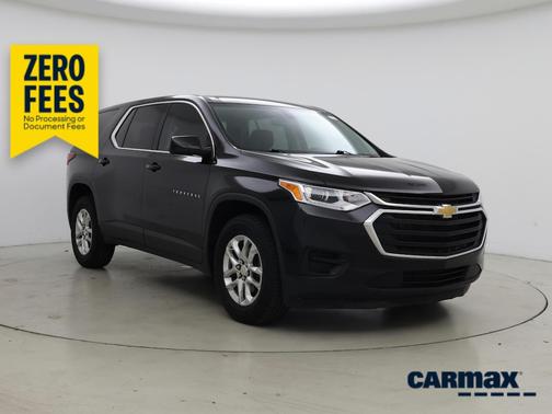 Black 2020 Chevrolet Traverse LS