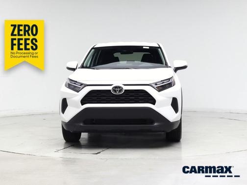 White 2025 Toyota RAV4 LE