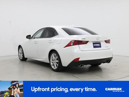 White 2015 Lexus IS 250